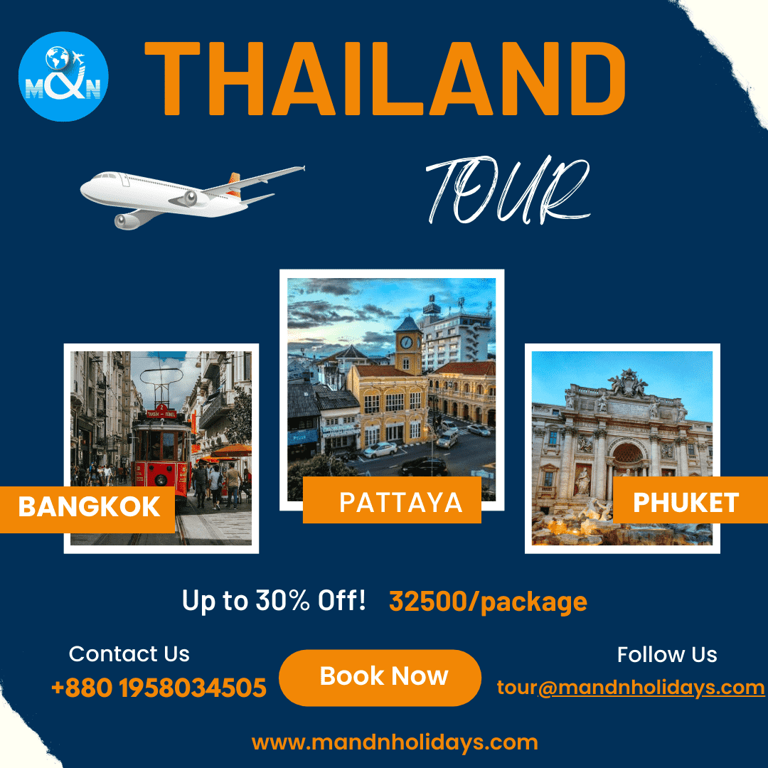 2 Nights Bangkok | 2 Nights Pattaya | 1 Night Phuket Tour Package