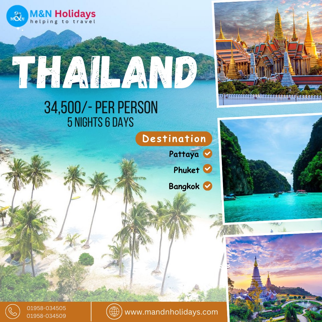 Bangkok Pattaya and Phuket Tour Package from Bangladesh - 5 Nights 6 Days