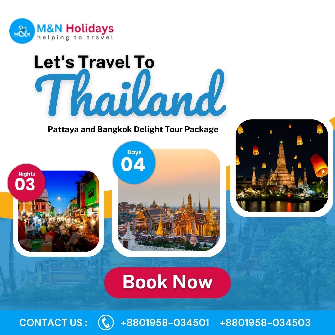 04 Days Pattaya and Bangkok Tour Package