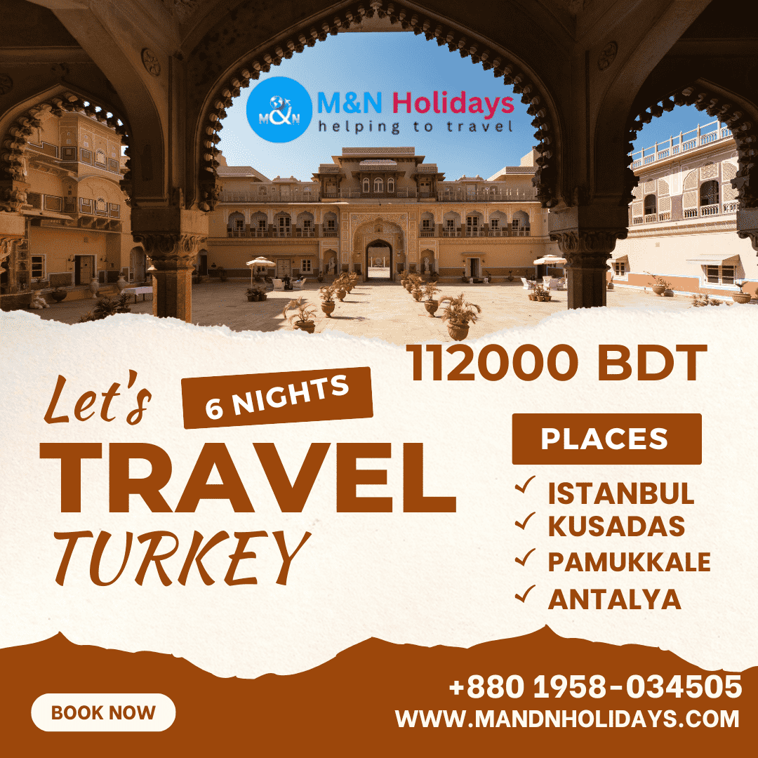 6 NIGHTS ISTANBUL | KUSADASI | PAMUKKALE & ANTALYA LAND PACKAGE