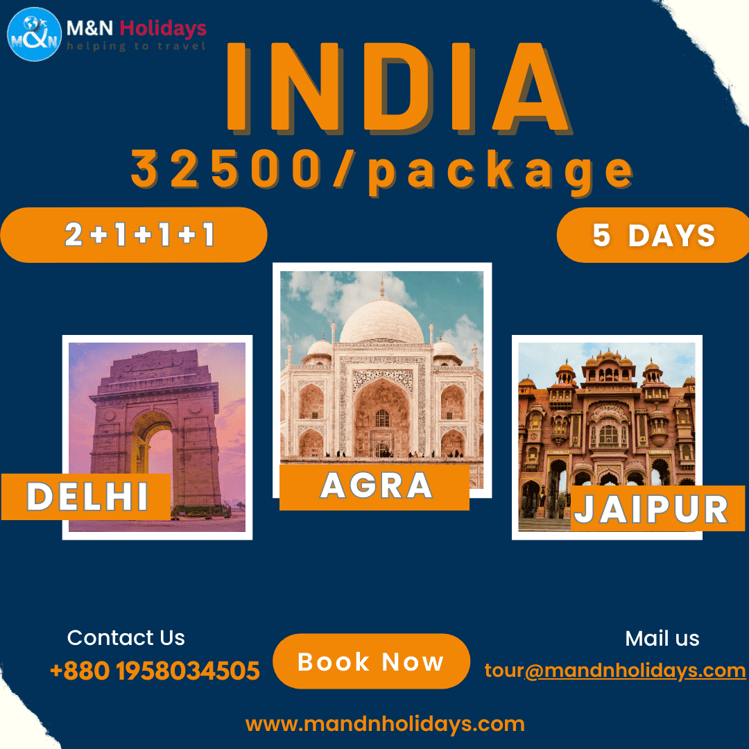 5 DAYS DELHI, AGRA & JAIPUR TOUR PACKAGE