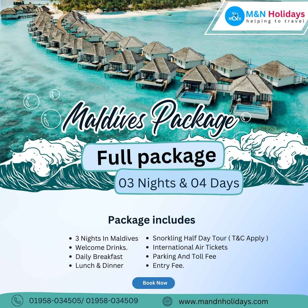 03 NIGHTS MALDIVES FULL PACKAGE