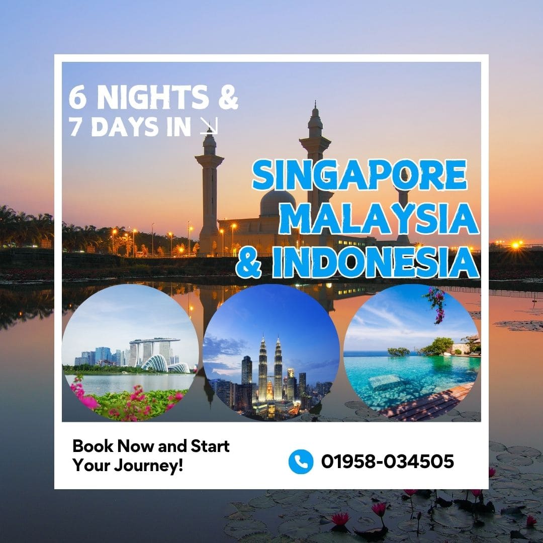 6 Nights Singapore | Malaysia | Indonesia Bali