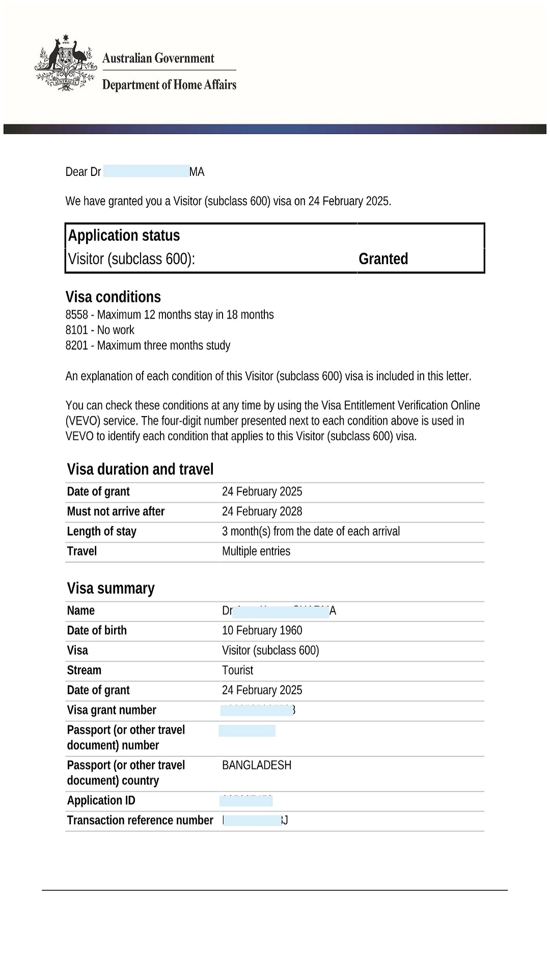 👏 🦘 Congratulations, Dr Arun Kumar SHARMA  !!!   🇦🇺 🦘 👏