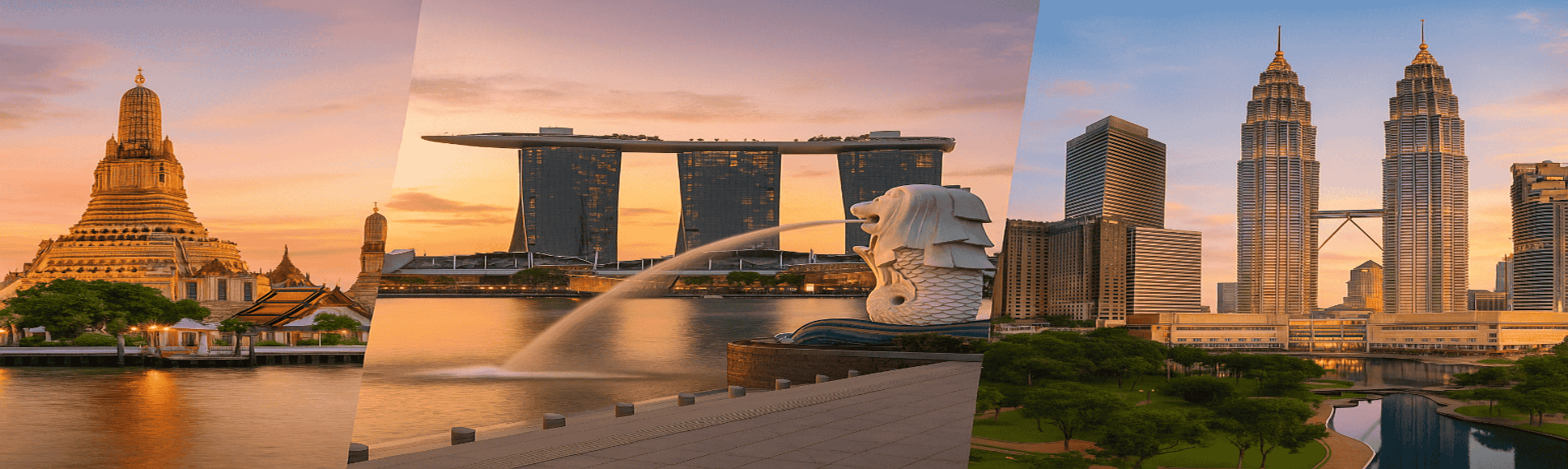 Thailand Singapore Malaysia Package from Dhaka - 7 Days Tour Package